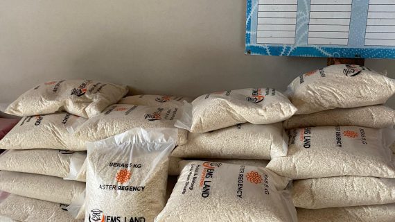 SAMBUT RAMADHAN PT. EMS LAND PROPERTINDO, BERBAGI SEMBAKO