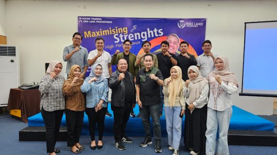 TRAINING PT EMS LAND PROPERTINDO BERSAMA IRFAN ISKANDAR, SE