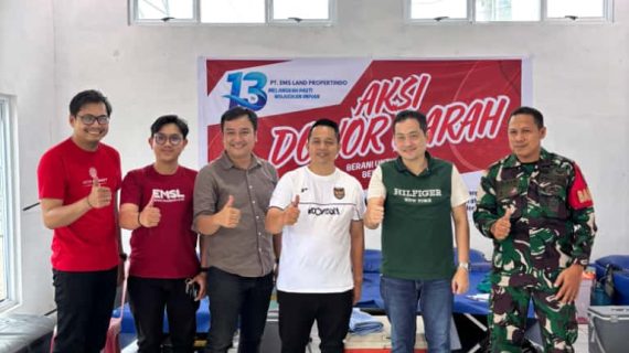 Aksi Donor Darah & Bazar Buah Dalam Rangka HUT EMS Land Yang Ke – 13