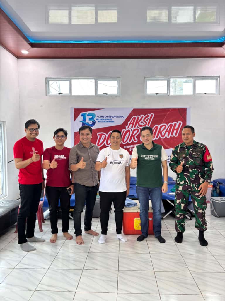 Aksi Donor Darah & Bazar Buah Dalam Rangka HUT EMS Land Yang Ke – 13